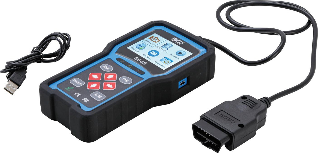OBD II (EOBD) сканер диагностических кодов неисправностей