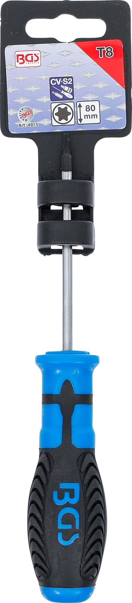 Atsuktuvas | T-Star (Torx) T8 | Ašmenų ilgis 80 mm (4915)