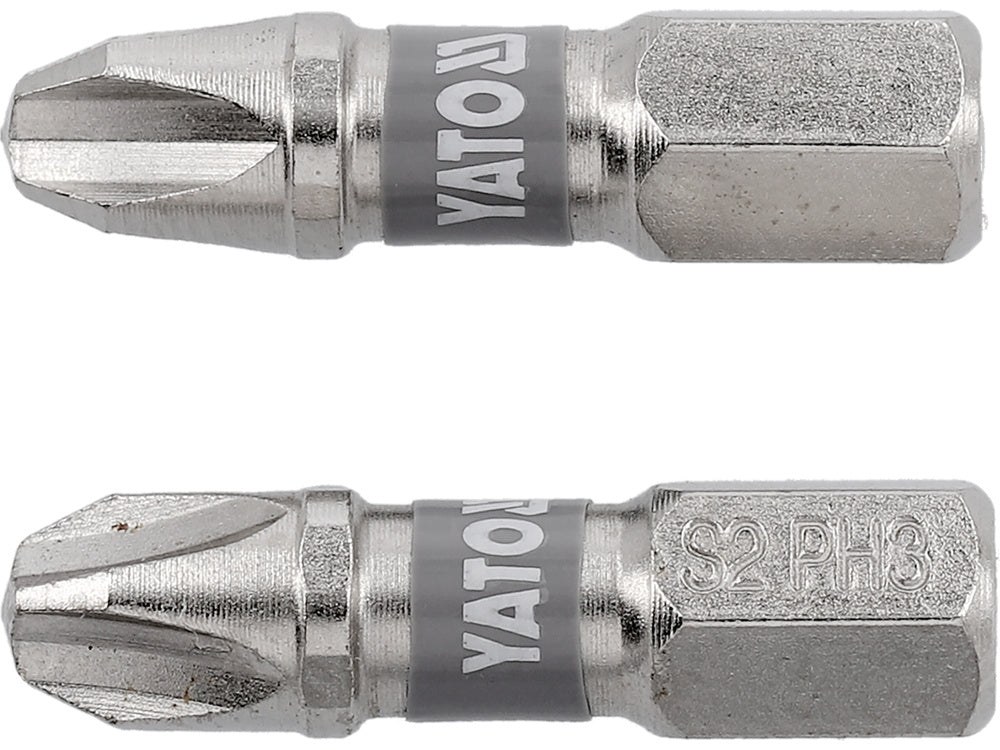 Antgaliai | 6,3 mm (1/4") | S2 Ni | kryžminiai PH3 | 2 vnt. (YT-78002)
