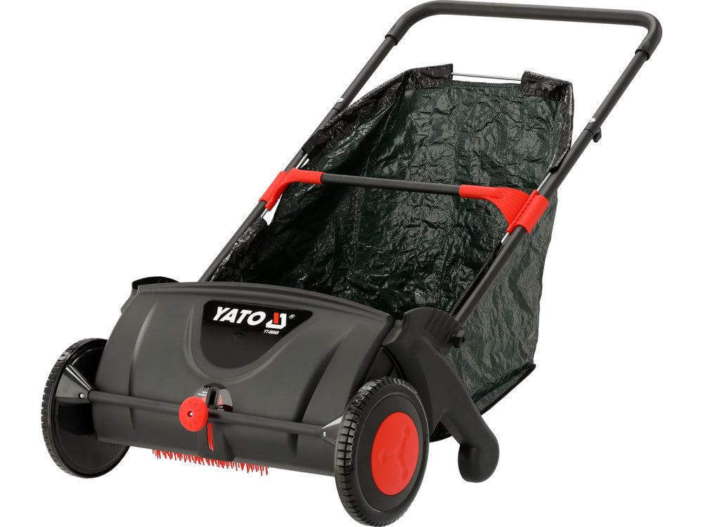 Žolės ir lapų surinktuvas mechaninis | 40 cm | 100 l (YT-86660)