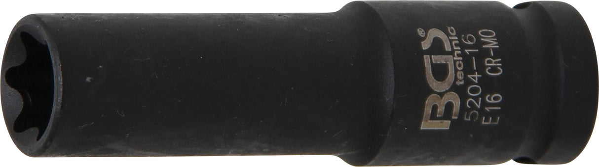 Galvutė smūginė E-Type, ilga | 12,5 mm (1/2") | E16 (5204-16)