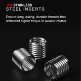THREAD REPAIR KIT | M5 - M12 | HSS4241 | 320 PCS. (SK091320)