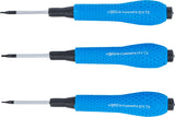 Tikslių atsuktuvų rinkinys | T-Star (Torx) T4 / T5 / T6 | 3 vnt. (803)