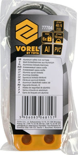 Užraktas | aliuminis | 6 prieigos (77704)