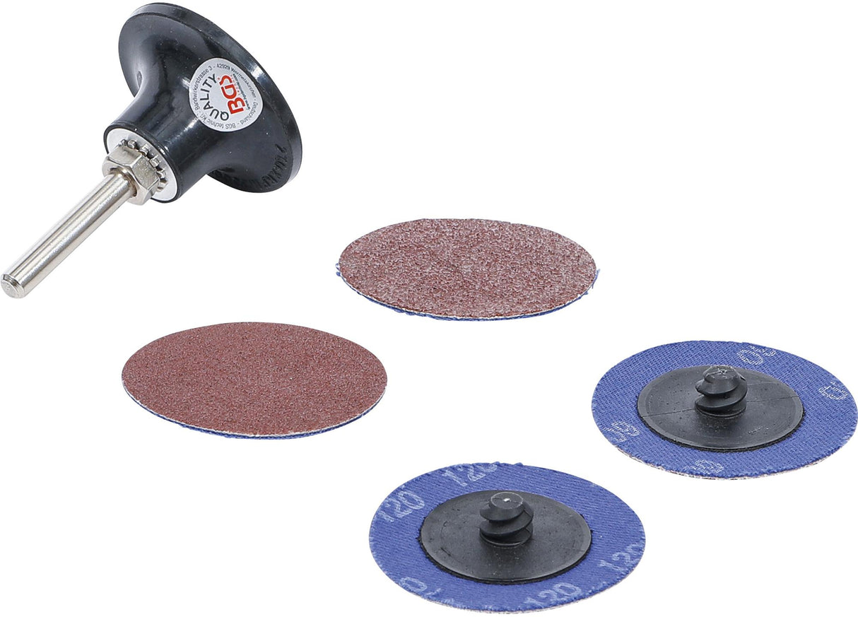 GRINDING WHEELS / SANDING PAD SET | Ø 50 MM (8590)