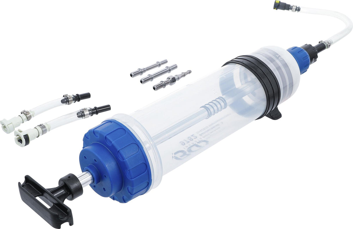 Švirkštas / rankinė pompa | 1500 ml | su adapterių rinkiniu (9782)