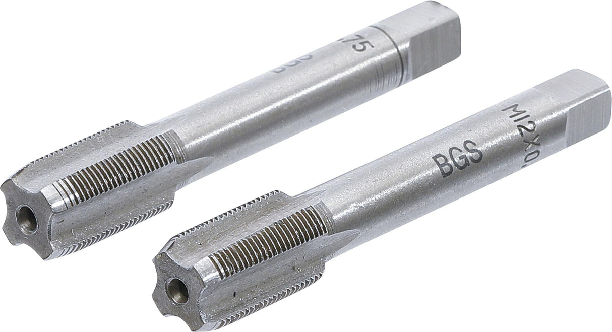 Sriegikliai | pirmas ir galutinis sriegimas | M12 x 0.75 | 2 vnt. (M12X0.75-B)