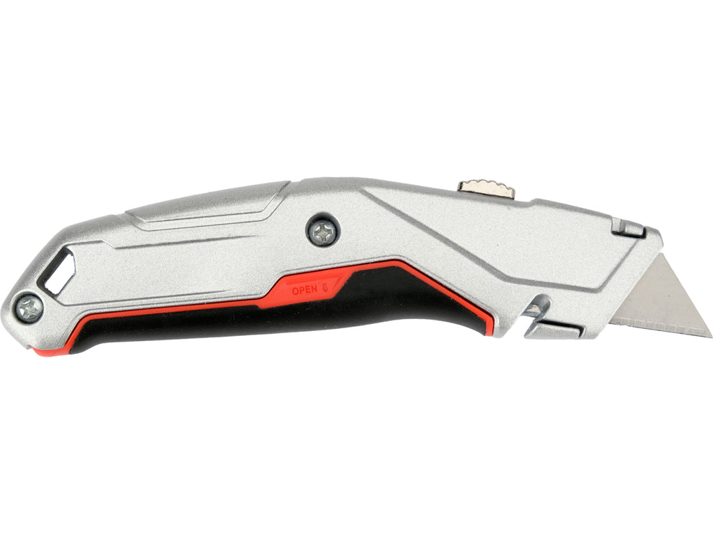 UTILITY KNIFE WITH TRAPEZOID BLADE (YT-75204)