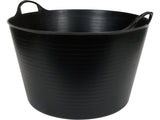 Elastinis plastikinis indas / tara | juodas | 55 l (35582)