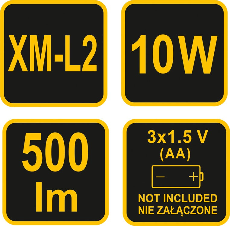 Šviesos diodų prožektorius XP-L2 CREE 10W LED (88560)