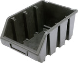 Dėžutė sandėliavimui juoda M 170x240x126mm (78833)
