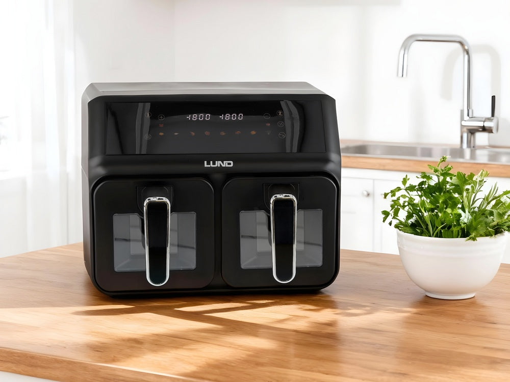 Karšto oro gruzdintuvė | 2200W | 4L + 4L (67563)