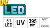 UV фонарь и очки для обнаружения утечек в системе кондиционирования | UV 21 LED