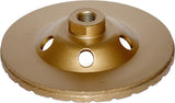 Алмазный шлифовальный диск | тарельчатый | турбо | M14x125 mm
