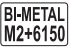 Geležtės metalui | bi-metal | 300 mm | 2 vnt. (YT-3461)