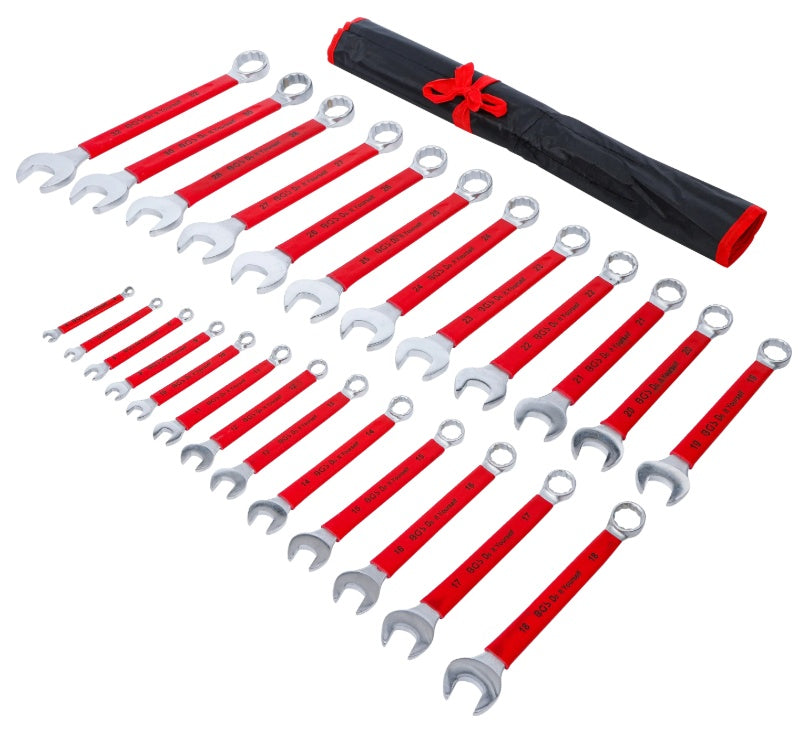 COMBINATION SPANNER SET | 6 - 32 MM | 25 PCS. | ANTI-SLIP HANDLES (91198)