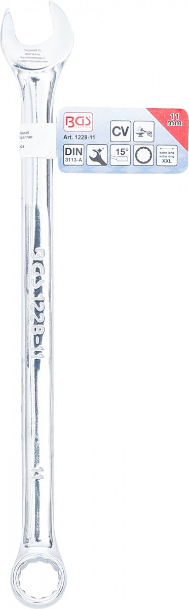 Raktas kombinuotas | ilgas tipas | 11 mm (1228-11)