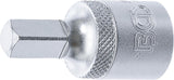 Tepalo aptarnavimo galvutė | 12,5 mm (1/2") | kvadratas | 8 mm (1016-1)