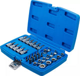 Набор бит и головок | 10 mm (3/8") | T-star (Torx) | 34 шт.