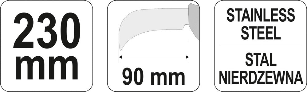 Peilis kablio tipo (YT-7620)