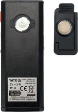 Darbo lempa akumuliatorinė | 500LM, LI-PO 3,7V 1500MAH (YT-08556)