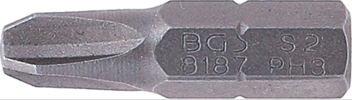 Antgalis kryžminis | 6,3 mm (1/4") | Kryžminis PH3 (8187)
