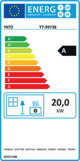 Tepalinis šildytuvas | 20 kW (YT-99738)