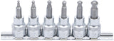 Набор бит | 10 mm (3/8") | Шарнирный шестигранник | 3 - 8 mm | 7 шт.