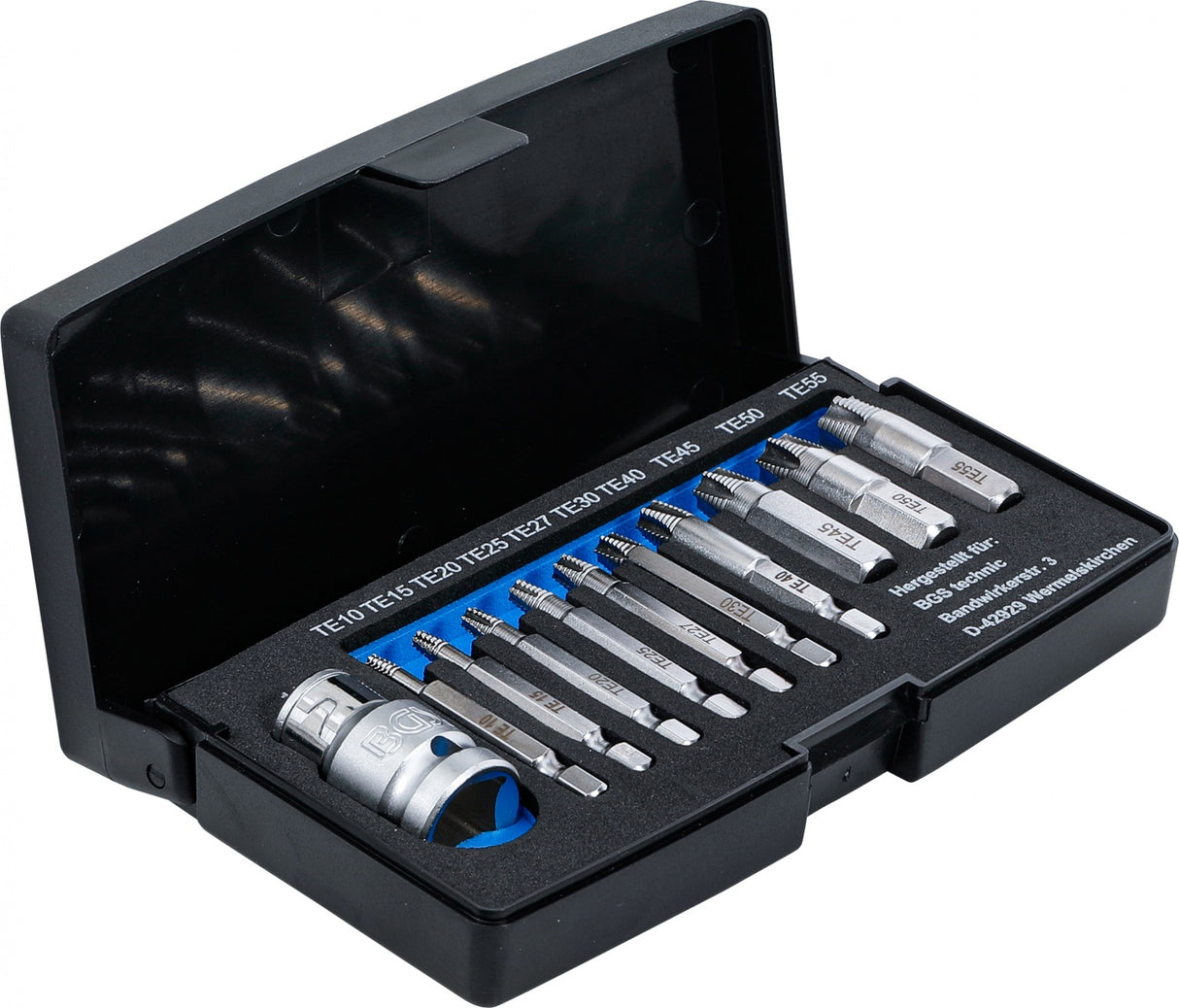 Sraigtiniai ištraukikliai | sugadintiems T-Star (Torx) T10 - T55 | 11 vnt. (9170)