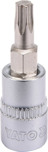SOCKET BIT TORX 1/4" T25 L37MM (YT-04305)