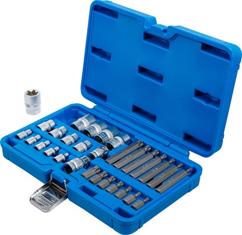 Antgalių ir galvučių rinkinys | E-Type / T-Star (Torx) | 30 vnt. (5025)