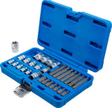 Antgalių ir galvučių rinkinys | E-Type / T-Star (Torx) | 30 vnt. (5025)