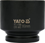 Ударная головка двенадцатигранная | 25 mm (1") | 80 mm