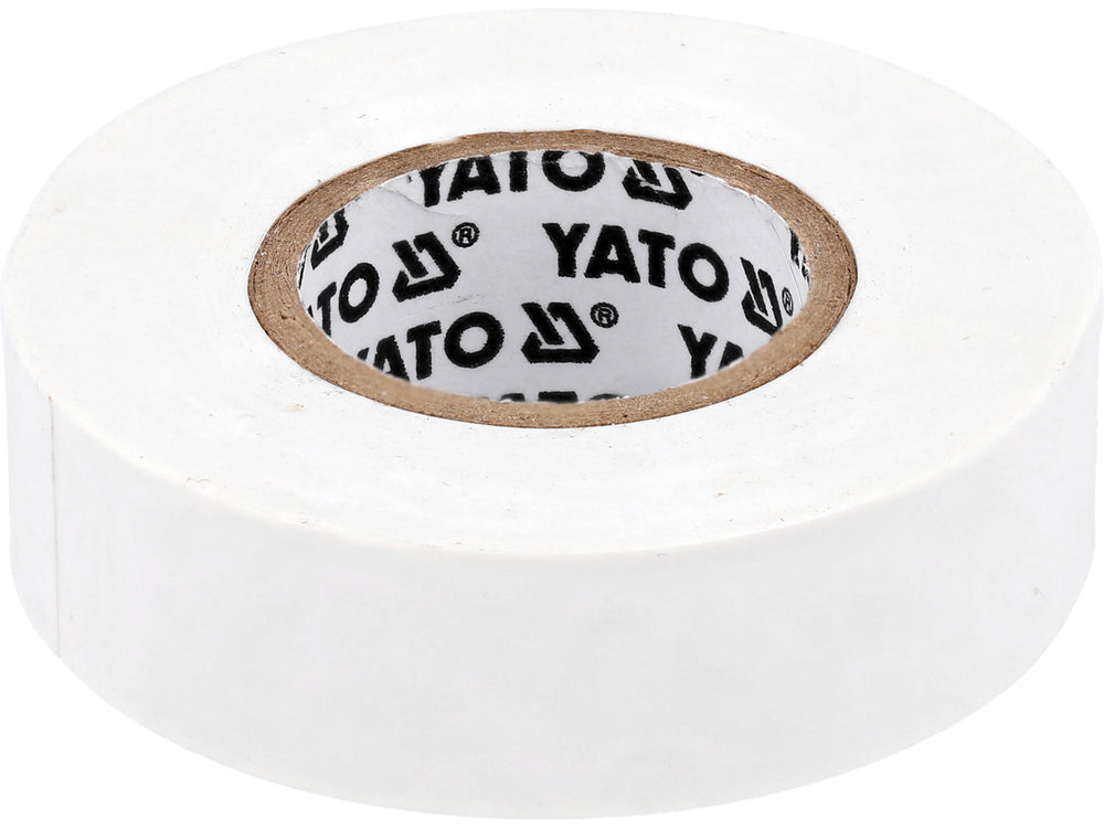 Izoliacija balta | 19 mm X 20 m X 0.13 mm (YT-81656)
