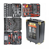 TOOL SET IN ALUMINIUM CASE | RATCHETING WRENCHES | WITH WHEELS | 188 PCS. (SK58288)