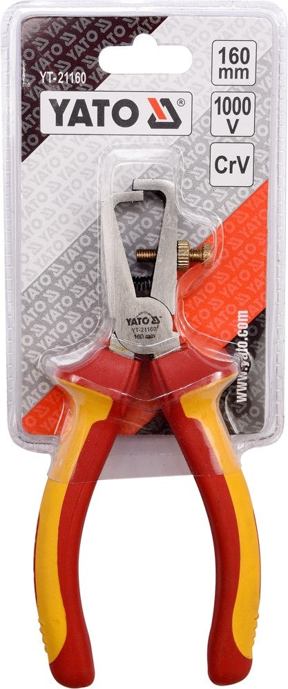 Replės aukštos įtampos laidams 160mm, VDE 1000V (YT-21160)