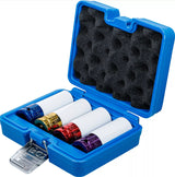 PROTECTIVE IMPACT SOCKET SET | 12.5 MM (1/2") DRIVE | 17 / 19 / 21 /22 MM | 4 PCS. (9847)