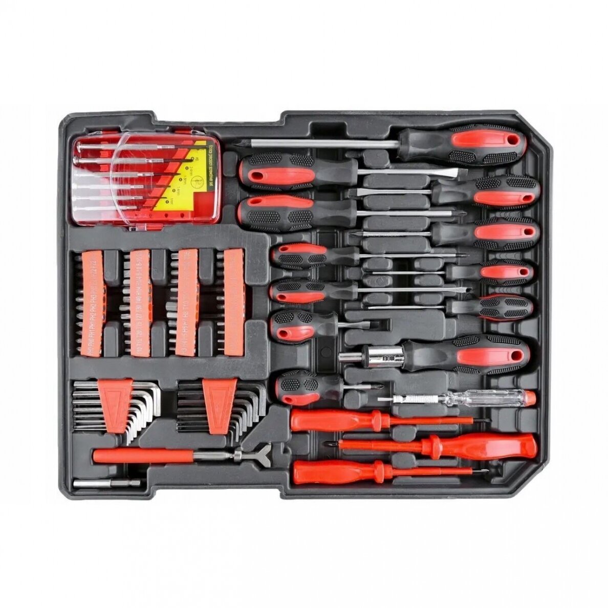 TOOL SET IN ALUMINIUM CASE | RATCHETING WRENCHES | WITH WHEELS | 188 PCS. (SK58288)