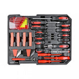 TOOL SET IN ALUMINIUM CASE | RATCHETING WRENCHES | WITH WHEELS | 188 PCS. (SK58288)