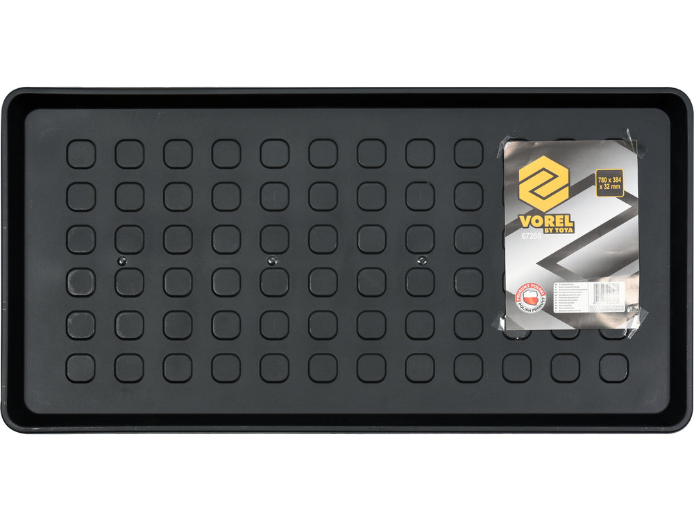 Grindų kilimėlis / padėklas šlapiems batams | 780 x 384 x 32 mm (67260)