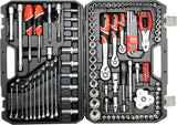 Набор инструментов | 6.3 mm (1/4") / 10 mm (3/8") / 12,5 mm (1/2") | 126 шт.