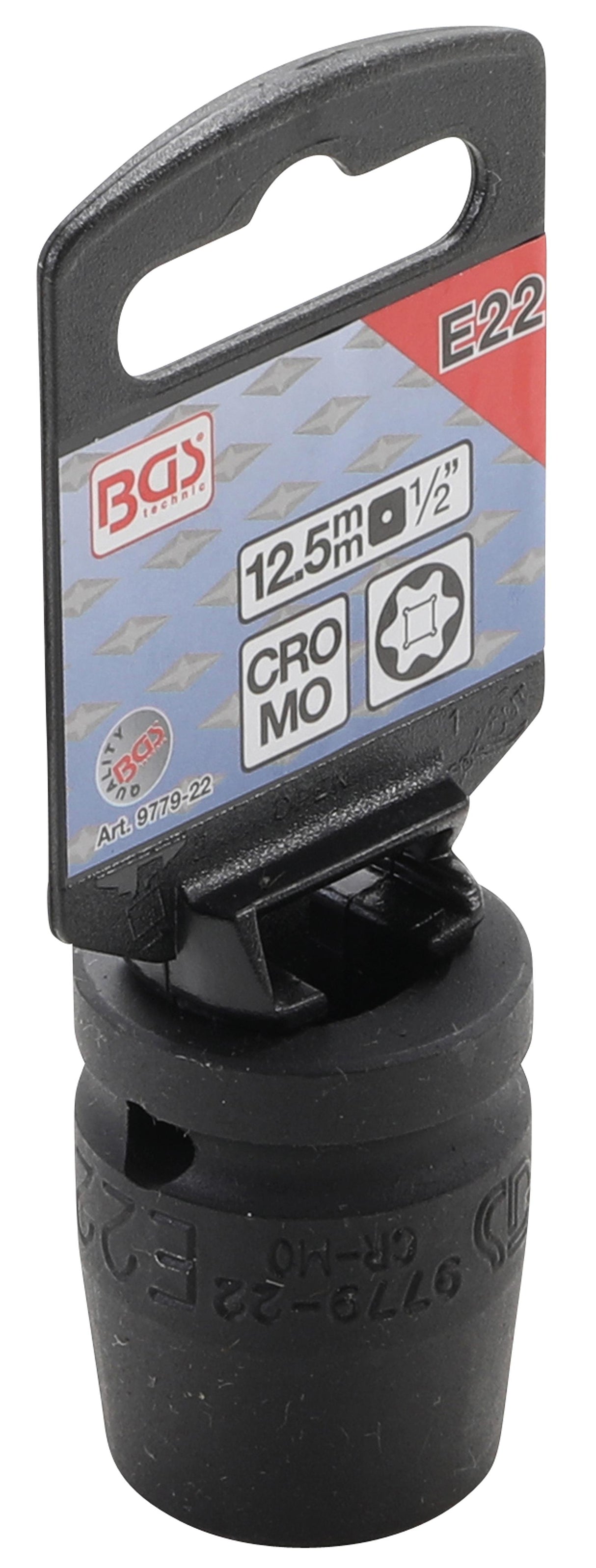 Ударная головка E-Star | 12,5 mm (1/2") | E22
