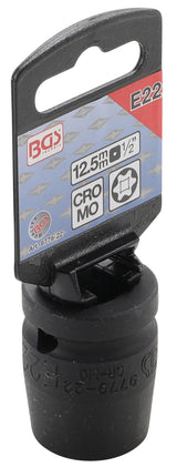 Ударная головка E-Star | 12,5 mm (1/2") | E22