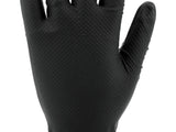 DISPOSABLE NITRILE DIAMOND TEXTURE GLOVES 50PCS SIZE: M (8) (YT-74741)