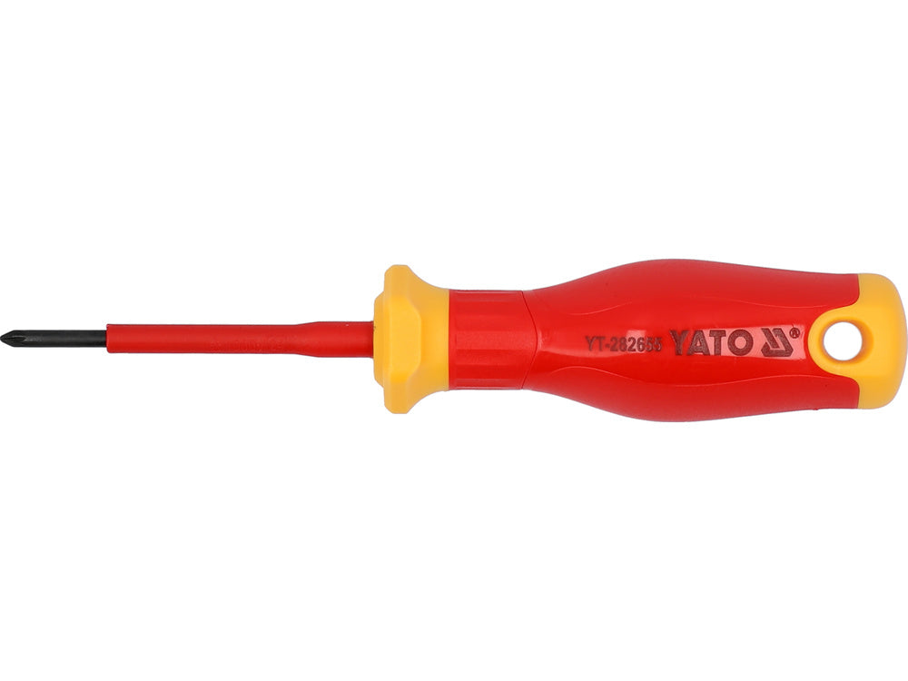 EXTRA SLIM INSULATED SCREWDRIVER PZ0X60MM (YT-282655)