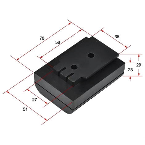 4D serijos savaime išsilyginančio lazerio baterija | YT-30417 4000Mah (YT-30418)
