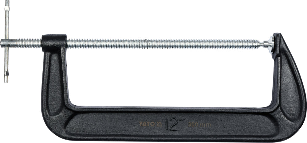Струбцина с винтом "C" типа 12", 300 mm
