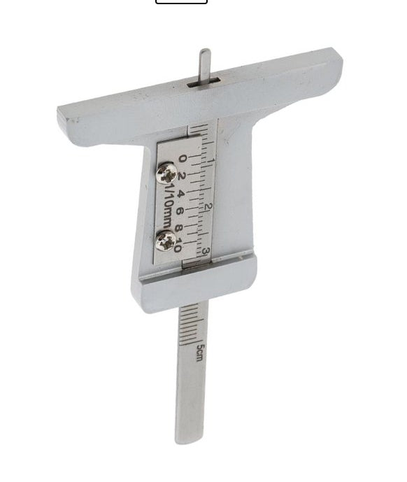 TYRE TREAD DEPTH GAUGE | STAINLESS STEEL | 0-50 MM (TG001)