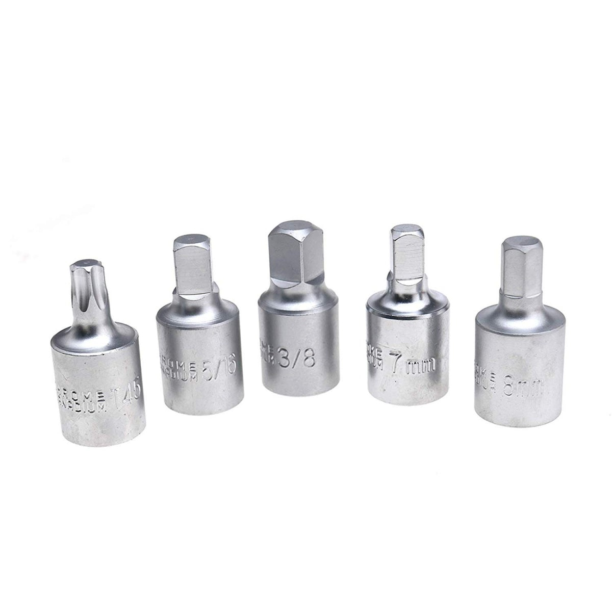BITS FOR UNSCREWING OIL DRAIN PLUGS | 10 MM (3/8") | 21 PCS. (SK1460B)