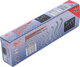 Kilpinių raktų komplektas | S-tipas | 10x11 - 18x19 mm | 5 vnt. (1216)